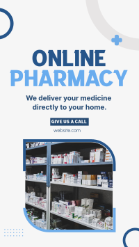 Pharmacy Delivery Instagram story Image Preview