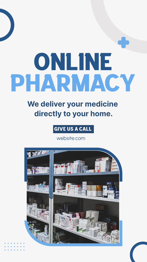 Pharmacy Delivery Instagram Story Design