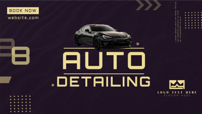 Auto Detailing Facebook event cover Image Preview