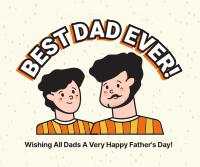 Best Dad Ever! Facebook post Image Preview