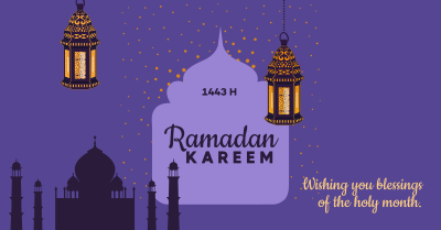 Ramadan Kareem Greetings Facebook ad Image Preview