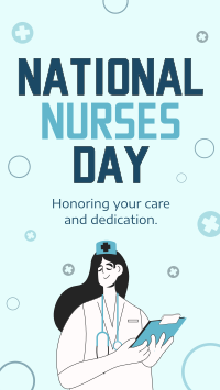 Nurses Day Celebration YouTube Short Design