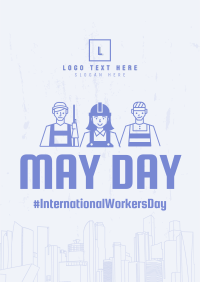 May Day Flyer Design