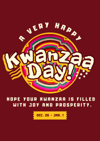 Kwanzaa Fest Poster Design