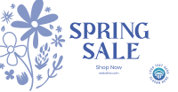  Flower Spring Sale Facebook Ad Design