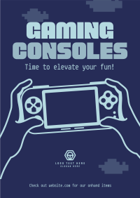Gaming Consoles Sale Flyer Design