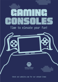 Gaming Consoles Sale Flyer Image Preview