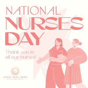 Nurses Day Appreciation Instagram post Image Preview