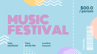 Music Festival Facebook event cover Image Preview