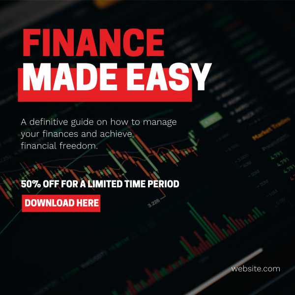 Finance Made Easy Linkedin Post Design Image Preview
