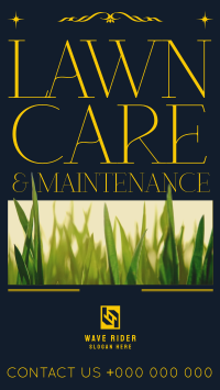 Elegant Lawn Care YouTube Short Image Preview