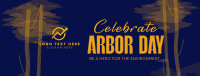 Celebrate Arbor Day Facebook cover Image Preview