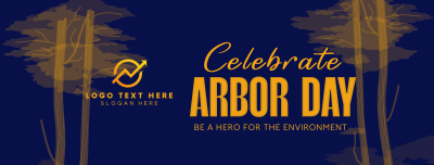 Celebrate Arbor Day Facebook cover Image Preview