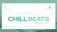 Minimal Chill Music Listening Party Animation Image Preview