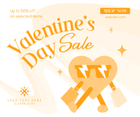 Valentine's Sale Facebook Post Design