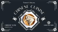 Chinese Cuisine Special Facebook event cover Image Preview