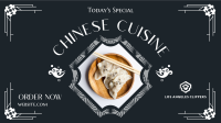 Chinese Cuisine Special Facebook event cover Image Preview