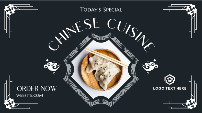 Chinese Cuisine Special Facebook event cover Image Preview