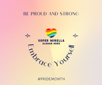 Be Proud. Be Visible Facebook post Image Preview