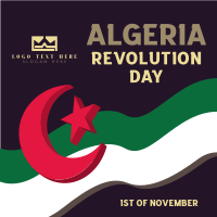 Algeria Revolution Day Instagram post Image Preview