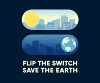 Flip The Switch Facebook Post Design