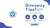 Giveaway Time Facebook event cover Image Preview