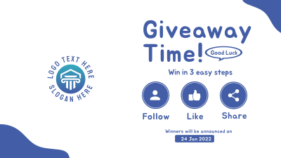 Giveaway Time Facebook event cover Image Preview