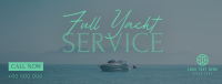 Serene Yacht Services Facebook Cover Design