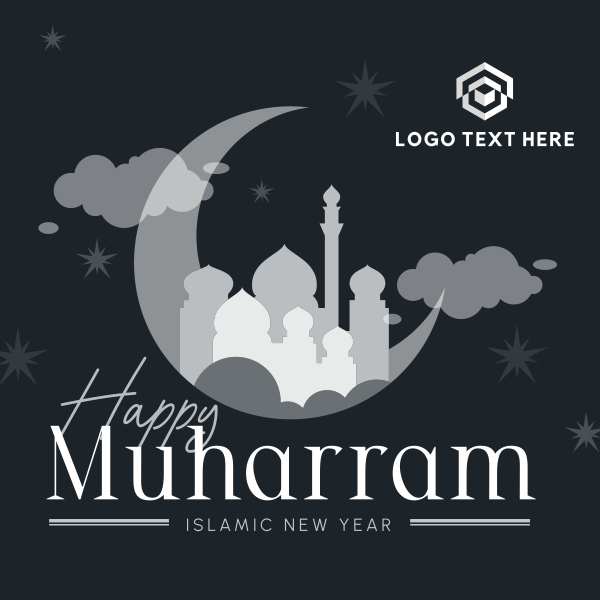 Blessed Islamic Year Instagram Post Design