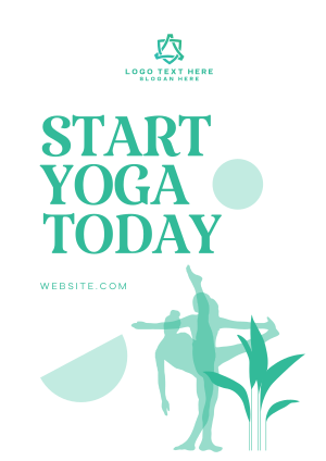 Start Yoga Now Flyer Image Preview