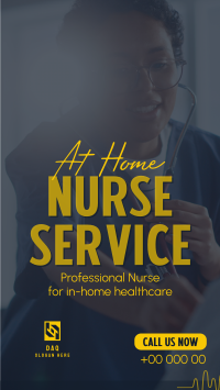 Professional Nurse Facebook Story Design