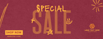 Grunge Special Sale Facebook cover Image Preview