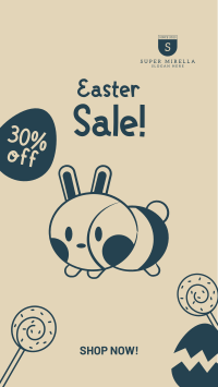 Blessed Easter Sale Facebook Story Image Preview