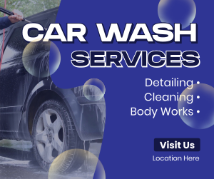 Carwash Auto Detailing Facebook post Image Preview