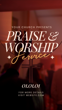 Praise & Worship Facebook Story Design