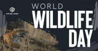 Wildlife Conservation Facebook Ad Design