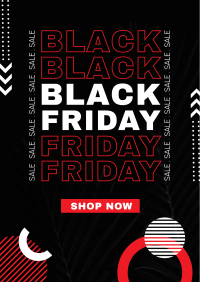 Black Friday Sale Poster Design