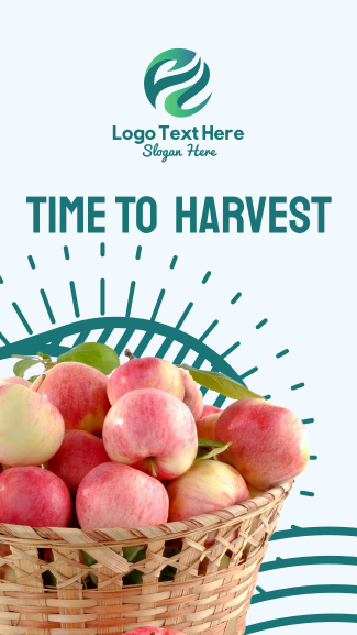 Harvest Apples Facebook story