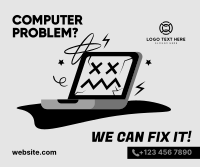 Computer Problem Repair Facebook post Image Preview