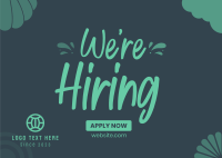 Quirky Hiring Postcard Image Preview