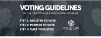 Election Voting Guidelines Facebook Cover Design