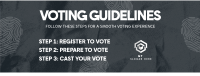 Election Voting Guidelines Facebook Cover Image Preview