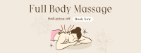 Body Massage Promo Facebook cover Image Preview