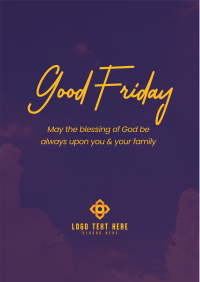 Good Friday Cross Flyer Image Preview