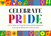 Pride Month Diversity Postcard Image Preview