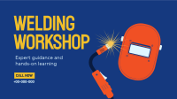 Welding Workshop Facebook Event Cover Design