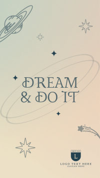 Dream It Facebook Story Design
