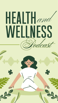 Health & Wellness Podcast Facebook Story Design