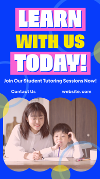 Tutoring Sessions Facebook story Image Preview
