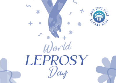 Celebrate Leprosy Day Postcard Image Preview